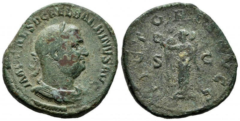 Balbinus. Sestertius. 238 d.C. Rome. (Ric-25). (Ch-29). Anv.: IMP CAES D CAEL BA...