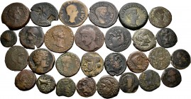 Lote de 29 piezas de cobre ibéricas y romanas. A EXAMINAR. F/Almost VF. Est...400,00.