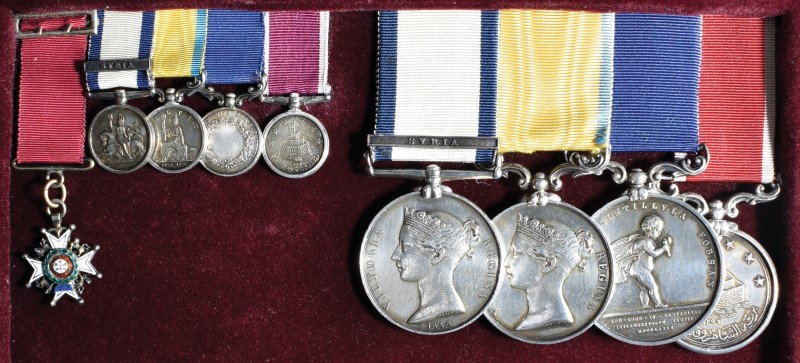 *The Early Naval Lifesaving Group of 4 awarded to Admiral Arthur Cumming K.C.B.,...