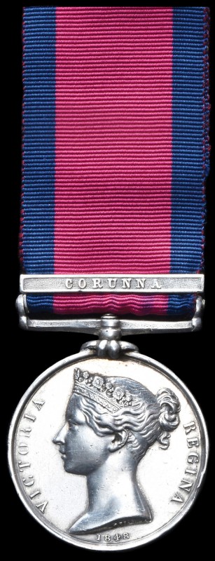 *Military General Service, 1793-1814, single clasp, Corunna (George Bolton, Lieu...