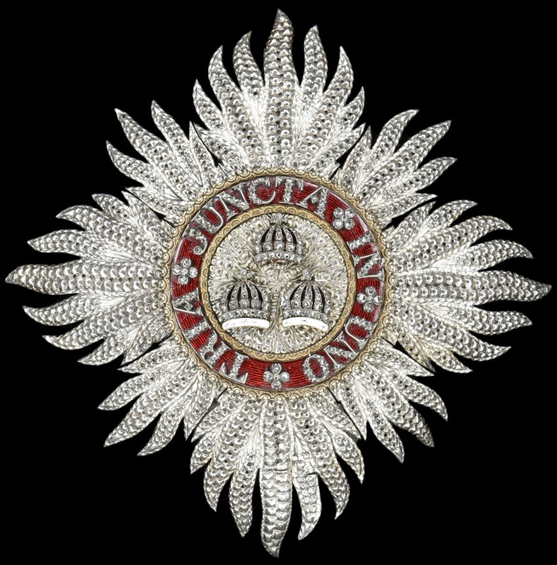 *The Most Honourable Order of the Bath, Knight’s breast star (K.B.), 1809-1815, ...