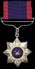 *Indian Order of Merit, 1939-45 issue, 1st Class Reward of Gallantry, in silver, with gold and enamelled centre, reverse officially engraved 1st Class...