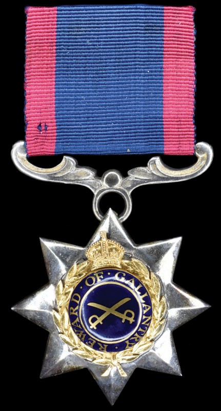 *Indian Order of Merit,1945-47 issue (single class award), Reward of Gallantry, ...