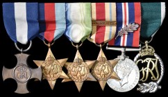 *A Distinguished Service Cross Group of 6 awarded to Commander Norman Jack Coe, Royal Naval Reserve, who was given a mention in despatches for his rol...