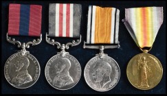 A Great War D.C.M. and M.M. Group of 4 awarded to Sergeant William Henry Hannaford, 19th Battalion, Duke of Cambridge’s Own (Middlesex) Regiment, awar...