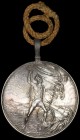 *Honourable East India Company’s Medal for the Capture of Rodrigues, Isle of Bourbon & Isle of France, 1809-10, in silver, fitted with typical loop su...