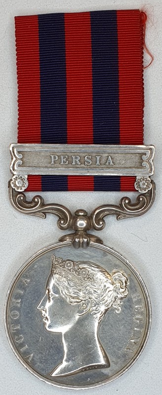 Indian General Service 1849-95, single clasp Persia (E. Riley, A.B. Falkland Slo...