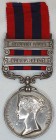 India General Service, 1849-95, 2 clasps Burma 1885-7, Sikkim 1888 (32874 Corpl. W.J. Pearce, No. 9 By. 1st Bde. N. Dn. R.A.), very fine
Estimate: £2...