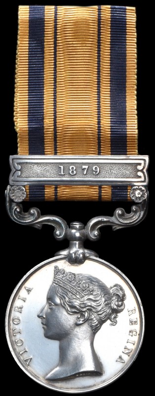 *South Africa, 1877-79, single clasp, 1879 (R. Day. P.O. 1st Cl: H.M.S “Shah”), ...