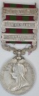India General Service, 1895-1902, 3 clasps, Punjab Frontier 1897-98, Samana 1897, Tirah 1897-98 (1672 Sowar Fateh Ali Khan 18th Bl. Lcrs.), very fine...