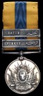Khedive’s Sudan, 1896-1908, 2 clasps, Firket, Hafir, unnamed as issued, lightly toned, extremely fine with some underlying lustre
Estimate: £100-£150...