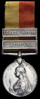 *East and Central Africa, 1897-99, in silver, 2 clasps, Lubwa’s, Uganda 1897-98 (Shera. Goti. 27th Bombay Lt Infy.), officially re-impressed naming, l...