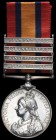 Queen’s South Africa, 1899-1902, 3rd type reverse, 4 clasps, Cape Colony, Orange Free State, Johannesburg, Diamond Hill (518 Cpl S. W. Solley, C.I.V.)...