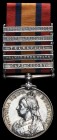 Queen’s South Africa, 1899-1902, 3rd type reverse, 5 clasps, Cape Colony, Orange Free State, Transvaal, South Africa 1901, South Africa 1902 (6316 Pte...