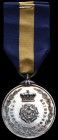 Yorkshire Imperial Yeomanry, 1900-02, in silver, 3rd Battalion reverse dated 1901-02 (32382 Pte F. Lockwood.), lightly toned, extremely fine 
Estimat...