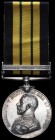 Africa General Service, 1902-56, G.V.R., in silver, single clasp, Shimber Berris 1914-15 (2[0]1 Sepoy Sultan Mo[… … …] Bn K.A.R.), attempted erasure t...
