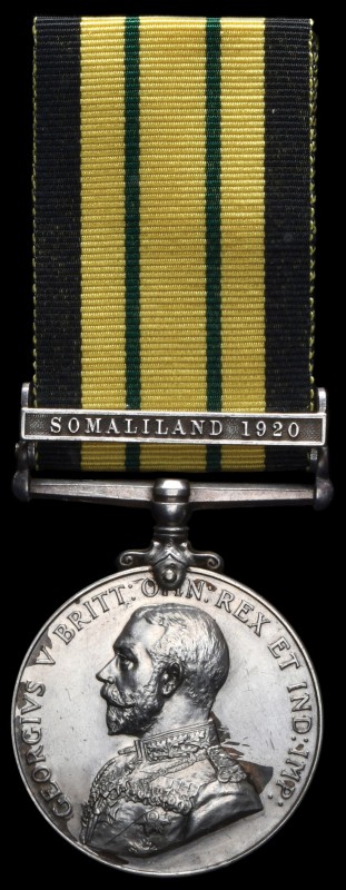 *Africa General Service, 1902-56, G.V.R., in silver, single clasp, Somaliland 19...