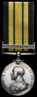*Africa General Service, 1902-56, G.V.R., in silver, single clasp, Somaliland 1920 (329684 A.C.2. F. Asher R.A.F.), lightly lacquered with small edge ...