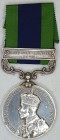 India General Service, 1908-35, single clasp North West Frontier 1935 (510537 L.A.C. J.R. Greenhalgh R.A.F), edge bruise, very fine
Estimate: £100-£1...