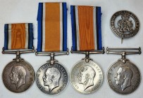 Great War, Miscellaneous R.A.F. (5), comprising: British War Medal (4), 1914-1918 (Lieut. A. B. Taylor. R.A.F.) and (8278. 1.A.M. J. Pitt. R.F.C.) and...
