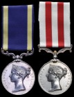 An Officer’s Punjab and Indian Mutiny Pair awarded to Captain J. Y. Gowan 18th Native Infantry. A survivor of the Bareilly Massacre, he communicated b...