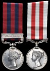 *An Indian Mutiny and Indian General Service Pair awarded to Major-General William Octavius Foord, Madras Staff Corps, late 3rd Madras Infantry and 47...