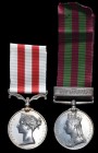 *An Officer’s Indian Mutiny and Second Afghan War Pair awarded to Lieutenant-Colonel Robert Bruce Chichester, 81st Foot, comprising: Indian Mutiny, 18...