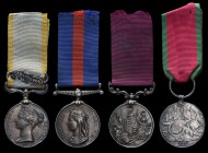 *A Crimean War and New Zealand L.S.G.C. Group of 4 awarded to Private John Gibbs, 68th Foot (Durham Light Infantry), comprising: Crimea, 1854-56, sing...