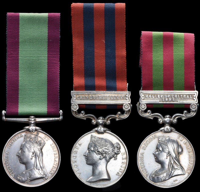 *An Interesting C.I.E. Group of 4 awarded to Superintendent Francis Erskine Demp...