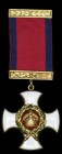 *Distinguished Service Order, G.VI.R., first issue in silver gilt and enamels, with replacement riband bar suspension, a little loss of surface gildin...