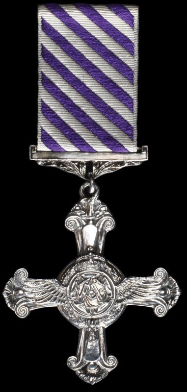 *Distinguished Flying Cross, G.V.R., unnamed as issued, with later ribbon, good ...