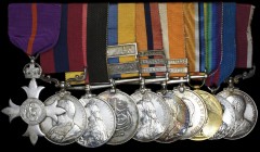 *The M.B.E. and D.C.M. Group of 10 awarded to Quarter-Master and Lieutenant John Herbert Ashton, Army Veterinary Corps, late 2nd Battalion Seaforth Hi...