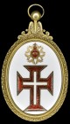 *Portugal, Order of Christ, Kingdom issue, Grand Cross sash badge, in silver-gilt and enamels, 56.5mm, extremely fine
Estimate: £600-£800