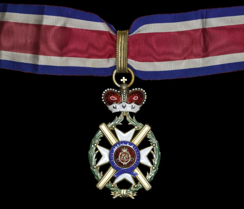 Serbia, Order of the Cross of Takovo, type IV (1878-1903), Commander’s neck badg...