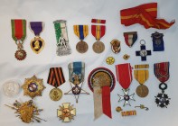 Miscellaneous World Orders, Medals, Decorations, etc. (21), including Liberia, Order of African Redemption, Officer’s breast badge; Poland, Order of P...