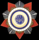 Egypt, Order of Independence, Grand Officer’s breast star, by Bichay, in silver, gilt and enamels, with light enamelled rays, 70mm, extremely fine 
E...