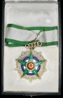 Egypt, Order of Sporting Merit, First Class neck badge, by Bichay, in silver, gilt and enamels, 65.5mm, in case of issue, extremely fine
Estimate: £3...