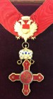 International, Imperial Order of Constantine the Great, neck badge, in gilt and enamels, 50mm, extremely fine
Estimate: £500-£700