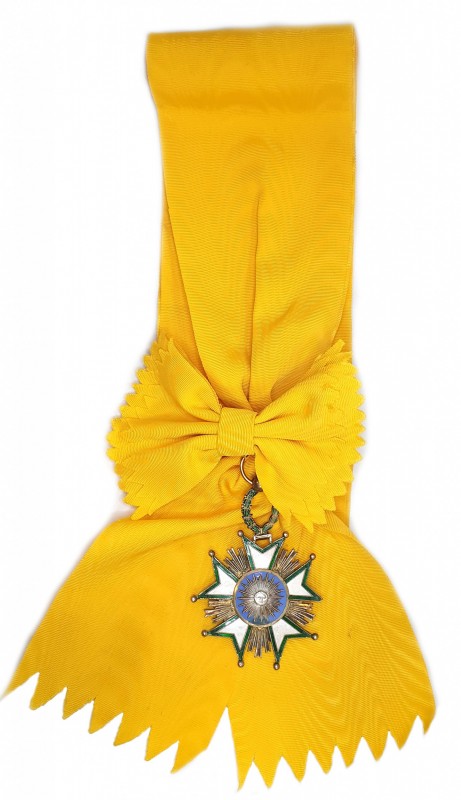 Iran, Order of the Taj, First Class sash badge, apparently by Arthus Bertrand, i...