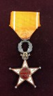 Morocco, Order of Ouissam Alaouite, type 1 Knight’s breast badge, in silver, gilt and enamels, 41.5mm, good very fine
Estimate: £100-£120