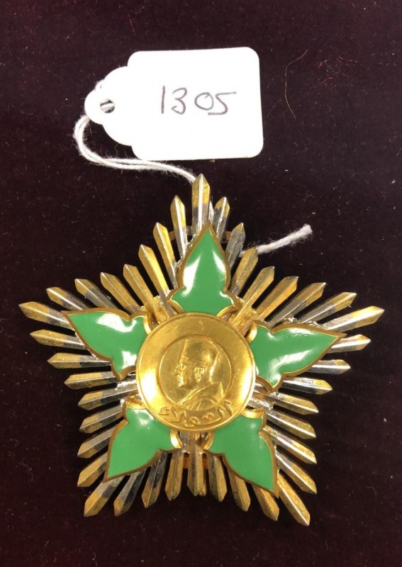 *Morocco, Order of Fidelity, Exceptional Class breast star, by Arthus Bertrand, ...