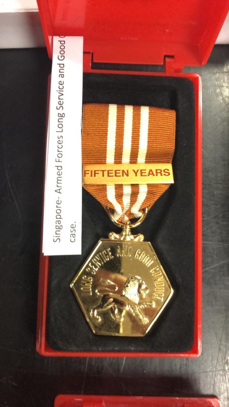 Singapore, Miscellaneous Medals (5), Armed Forces Overseas Service Medal (Operat...