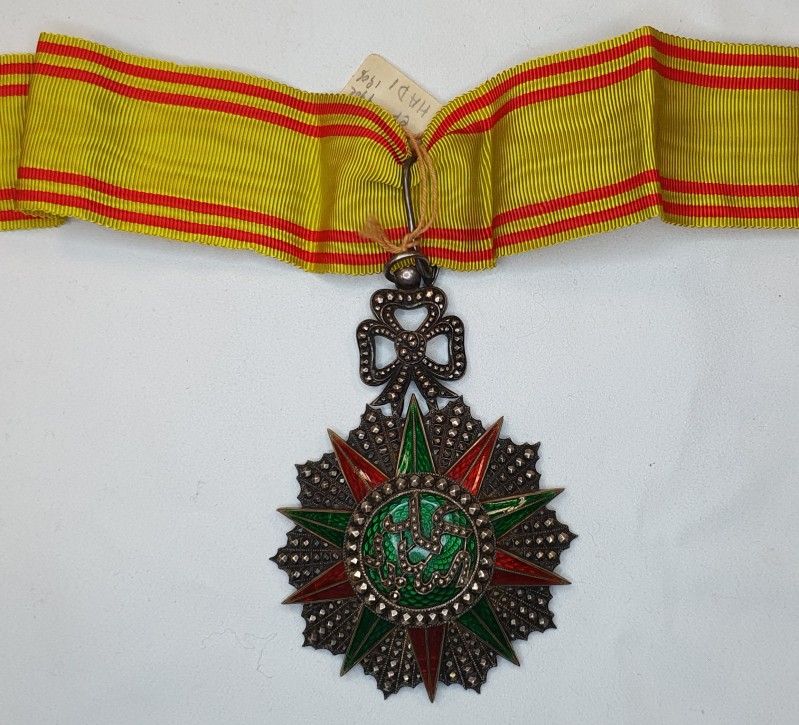 Tunisia, Order of Nichan Iftikhar, Muhammad IV al-Hadi, 1902-1906, Commander’s n...