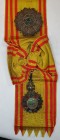 Tunisia, Order of Nichan Iftikhar, Mohammed V al-Nasir issue (1906-22), Grand Cross set of insignia, by Boulanger, Paris, comprising sash badge in sil...