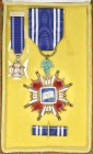 China, Order of Loyalty and Diligence, type 2, breast badge, in silver-gilt and enamels, reverse with raised inscription and numbered 10899, 51mm, in ...