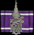 Thailand, Princess Maha Chakri Sirindhorn’s Royal Decoration, in jewel-cut silver, 24mm, on purple and white riband, extremely fine
Estimate: £200-£2...