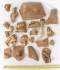 LARGE GROUP OF GREEK TERRACOTTA FRAGMENTS
4th - 2nd century BC

This large lot is composed by a rich group of terracotta fragments, whith interesti...
