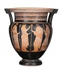 ATTIC RED-FIGURE COLUMN KRATER
Attribuited to the Florence Painter, ca. 460 - 450 BC
height cm 45,5; diam. cm 38; diam. (with handles) cm 43

Outs...