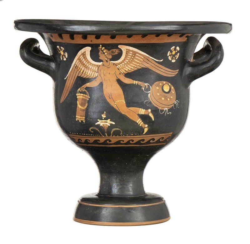 APULIAN RED-FIGURE BELL KRATER WITH EROS
Chevron Group, third quarter of 4th ce...