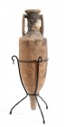 ROMAN “DRESSEL 2-4” TYPE AMPHORA
1st century BC - 1st century AD
height (amphora) cm 102; height (with stand) cm 107; diam. cm 12,5

Its productio...